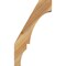 Ekena Millwork 6"W x 16"D x 28"H Balboa Rough Sawn Knee Brace, Western Red Cedar BRC06X16X28BOA00RWR - alternate 3
